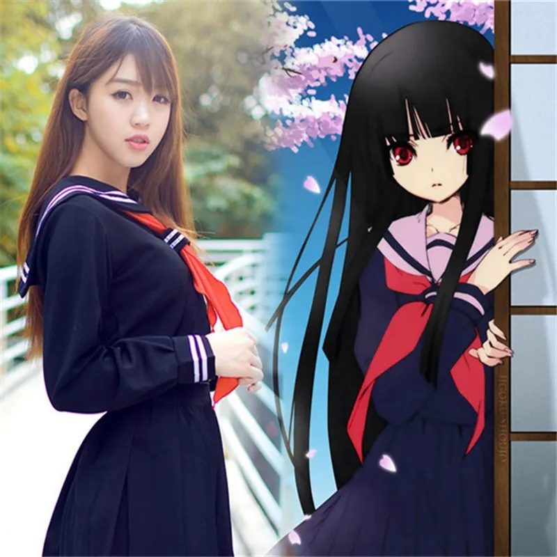 Transparent Japanese School Girl Png - Uniform Anime School Girl, Png  Download , Transparent Png Image - PNGitem