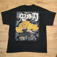 【New】ฤดูร้อนใหม่แขนสั้น Demon Slayer พิมพ์เสื้อยืดสำหรับทั้งชายและหญิง Anime cotton T-shirt