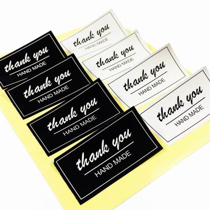 800-pcs-lot-new-black-amp-white-thank-you-hand-made-kraft-paper-seal-sticker-packaging-label-material-supplies-free-shipping-stickers-labels