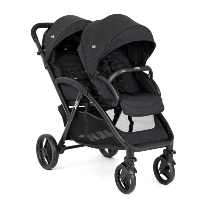 Joie Evalite Duo Tandem Baby Stroller - Coal // Birth to 15kg // 1 Year ...