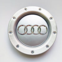 ฝาครอบดุมเก้ารูสำหรับ Audi  8D0601165K  ฝาครอบล้ออลูมิเนียมฝาครอบยางตกแต่ง 9 รู 146mm