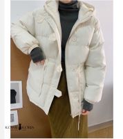 Kowie Coats ( 2005 - YE ) Basic Coat โค้ทมัมมี่ความยาวกลาง  สีขาวออฟไวท์   price 1590฿ พร้อมส่ง