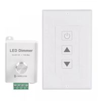 DC12V-24V 10A Wireless LED Strip Dimmer with Touch Remote for Single Color LED Strip