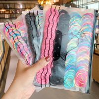 [hot]☏☄♟  UXSL100/500pcs/Bag Colorful Elastic Hair Band Ponytail Holder Child Scrunchie Rubber Kids Accessories