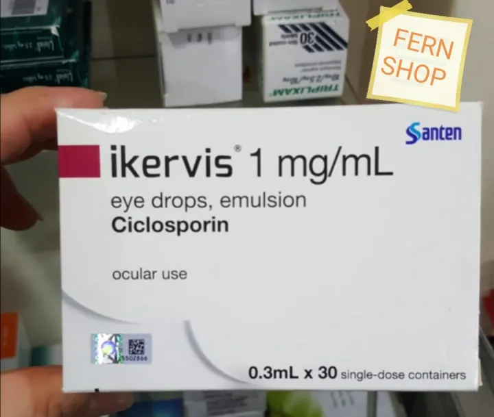 IKERVIS 1mg/ml (Eye Drop) Isi 30 Doses Obat Tetes Mata Lazada Indonesia