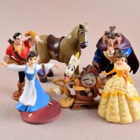 Anime Beauty and The Beast Lumiere Chip Action Figure Model Toy Disney Princess Collection Cartoon Figurine Doll Children Gift