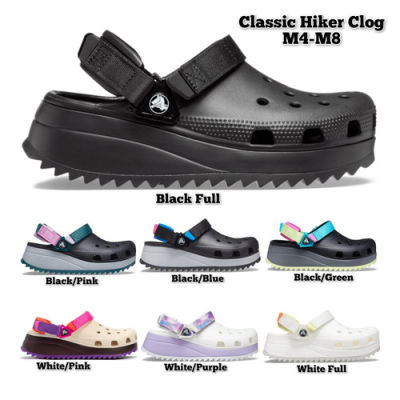 รองเท้าแตะ Crocs Hiker Clog สีมาใหม่ สวย #รองเท้าหัวโตครอส์ รองเท้าแตะแบบสวม รองเท้ารัดส้น รองเท้าผู้หญิง