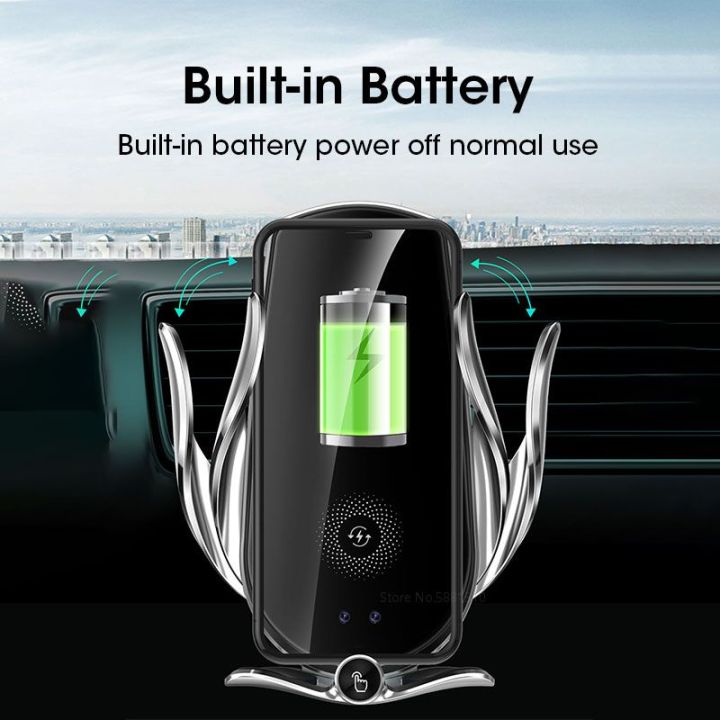 30w-car-phone-holder-for-mercedes-benz-for-benz-wireless-charger-smart-sensor-built-in-battery-automatic-clamping-for-iphone-14-car-chargers