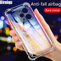 Biruiqu เคสป้องกันพลาสติกใสบางซิลิโคนกันกระแทก,สำหรับ Redmi 12