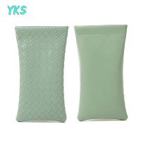 ?【Lowest price】YKS พีวีซีแว่นตากันแดดกระเป๋าแว่นตากรณีสายคล้องกระเป๋าโทรศัพท์มือถือกระเป๋าเก็บกระเป๋ากระเป๋าเก็บแว่นตาแบบพกพาเก็บกระเป๋า