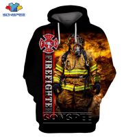 3D HOODIE-  2023 new design- SONSPEE 3D Print Firefighter Firemen Fire Truck Hoodie Casual Sweatshirt Streetwear Fashion Fitness Women Mens Top Clothing