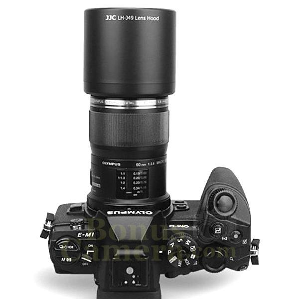 lh-49-ฮู้ดสำหรับเลนส์-olympus-m-zuiko-digital-ed-60mm-f2-8-macro-lens-hood