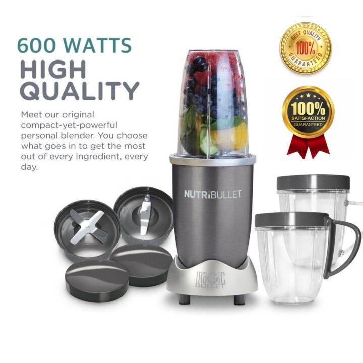 600 WATTS HIGH QUALITY AUTHENTIC NUTRI BULLETs BLENDER FRUIT EXTRACTOR