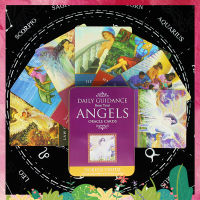 Daily Guidance from Your Angels Oracle Card การ์ดออราเคิล ในกระป๋อง | ขนาดพกพา10.3X7ซม. | ปิดทอง | 44ใบ | เกมทำนายดวงชะตา | ไพ่ทำนาย | ไพ่ยิปซี ไพ่ออราเคิล ไพ่ยิบซี ไพ่ทาโร่ ไพ่ดูดวง ไพ่ทาโรต์ Oracle Tarot Card