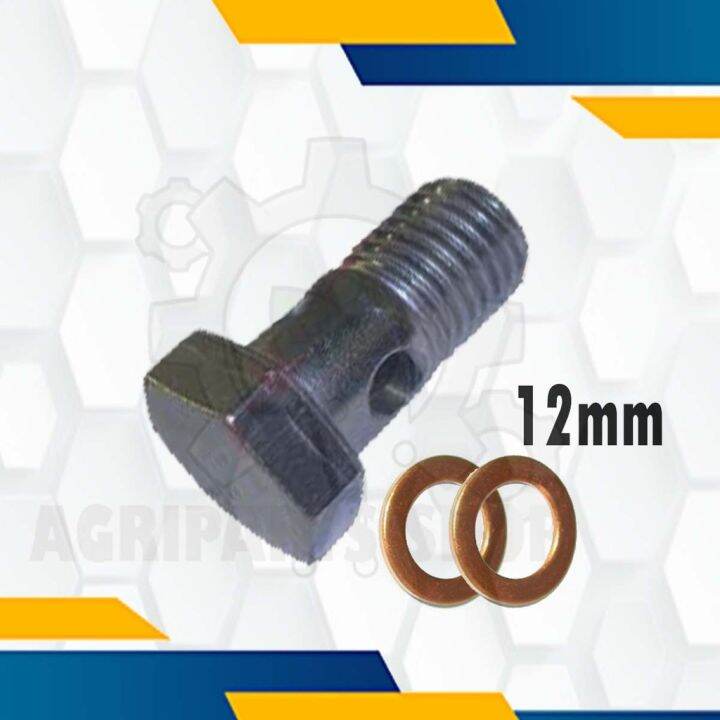 Banjo Bolt with 2pcs Washer 12mm Yanmar Diesel Engine Lazada PH