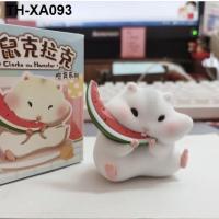 Hamster clark version series of blind box office cute little doll car desktop furnishing articles girl a birthday present