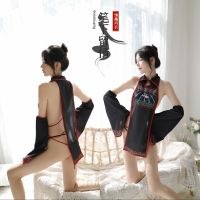 【Hot Sale】 Xuemengni sexy lingerie role-playing classical uniform temptation coquettish chest passion suit female generation hair