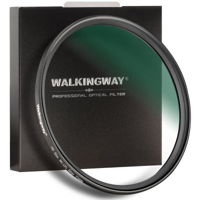 Walkingway ตัวกรองแสงสำหรับกล้องฟิลเตอร์ CIR-PL โพลาไรซ์แบบวงกลมฟิลเตอร์ตัวกรองสำหรับ Nikon Canon DSLR เลนส์กล้องถ่ายรูป52/55/58/62/67/72/77/82