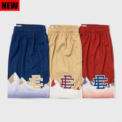 Eric Emanuel EE NBA Co branded Shorts Nuggets Same Style Plus Size Quick drying Breathable Shorts Above Knee Beach Pants Basketball Training Fitness Running Fashion Shorts
