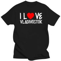 summer cotton t shirt men brand tshirt I Love Vladivostok T Shirt male top tees fashion euro size XS-6XL