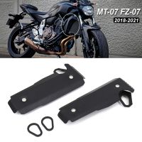 ♕อุปกรณ์เสริมรถจักรยานยนต์ใหม่สำหรับยามาฮ่า MT-07 FZ-07 MT07 FZ07 2018 2019 2020 2021ฝาครอบหม้อน้ำป้องกันด้านข้าง