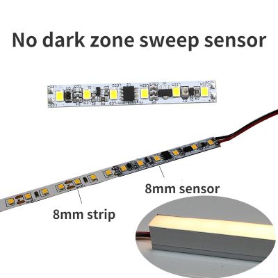 ℗✈﹉ No Dark Zone Sweep Sensor Hand Sweep Switch 5A 12VHand Wave Scan IR Sensor Switch ON/OFF DIY LED Closet Cabinet Light/Wardrobe