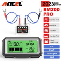 ANCEL BM200 PRO 12V LED Car Battery Tester Monitor Head-Up Display Battery Health Analyzer SOH SOC Charging Tester Tools