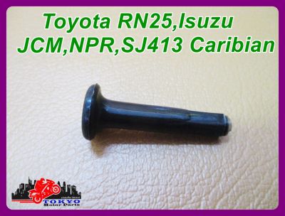 TOYOTA RN25 ISUZU JCM NPR SJ413 CARIBIAN DOOR LOCKING BOTTON "BLACK" //  ปุ่มล๊อคประตู ตัวกลม "สีดำ" (1 ตัว) สินค้าคุณภาพดี