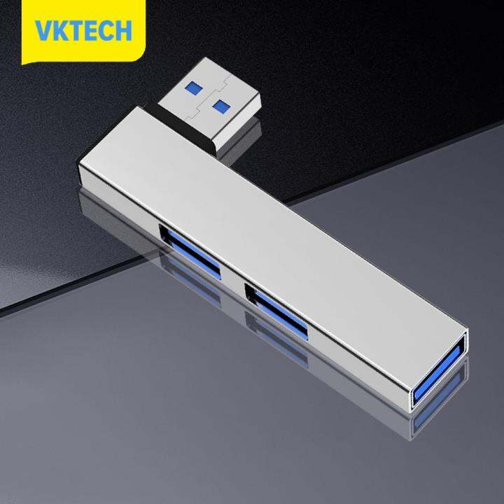 vktech-ฮับด็อกต่อขยาย3-in-1ฮับ-usb-3-0-type-c-3-0ถึง3-usb-usb-ฮับ-type-c-ความเร็ว5-0gbps-3พอร์ตสำหรับพีซีแล็ปท็อปโน๊ตบุค