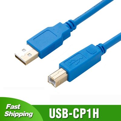 สายลงโปรแกรม CP1H USB สำหรับ Omron CP1E CP1L CJ2M ชุดดาวน์โหลดข้อมูล