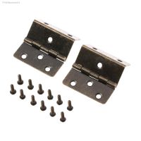 ❀﹊ 2sets Triple Fold Hinges 12 screws Anqitue Bronze 44x45x22mm Iron Decor Furniture Hardware Cabinet Trunk Jewelry Box Fittings