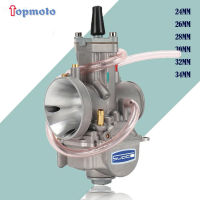 ={} "": รถจักรยานยนต์สากล PWK 24 26 28 30 32สำหรับคาร์บูเรเตอร์ Keihin พร้อม Power Jet สำหรับ2T 4T A Quad Go Kart Buggy 75-250cc