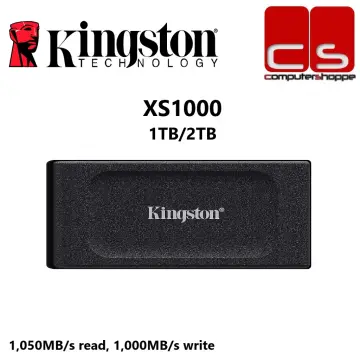 Kingston 2TB XS1000 USB 3.2 Gen 2 Pocket Sized Portable External SSD  (SXS1000/2000G) - CGi-Store