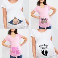 เสื้อยืดสำหรับเสื้อคุณแม่ตั้งครรภ์สำหรับ Shippinggand40 Baby On Board ของเด็กทารกมาเร็วๆนี้