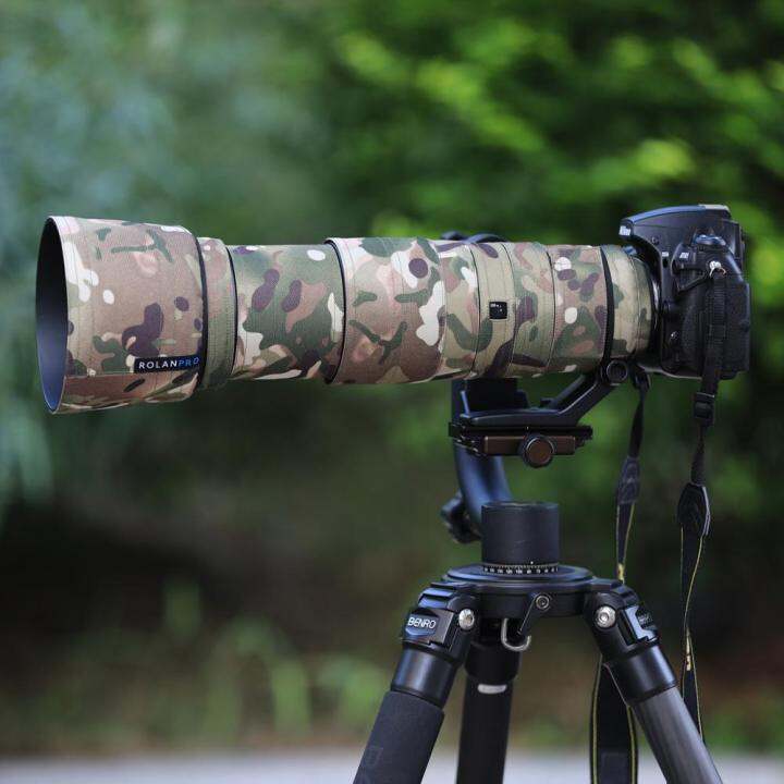 Official Shipment ROLANPRO Camera Lens Coat Camouflage Rain Cover For ...