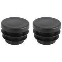 Round Table Chair Leg Tube Pipe Insert End Cap 19mm Dia 30pcs Black