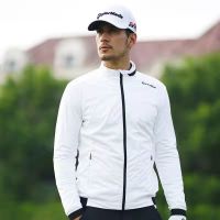 ★New★ TaylorMade TaylorMade golf clothing mens long-sleeved casual sports autumn and winter windproof jacket