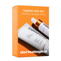 Dermalogica brighten dull skin Kit เซ็ตผลิตภัณฑ์ขนาดพกพา 2 ชิ้น สำหรับผู้ที่มีความกังวลเรื่องผิวหมองคล้ำ ไม่กระจ่างใส และมีริ้วรอย