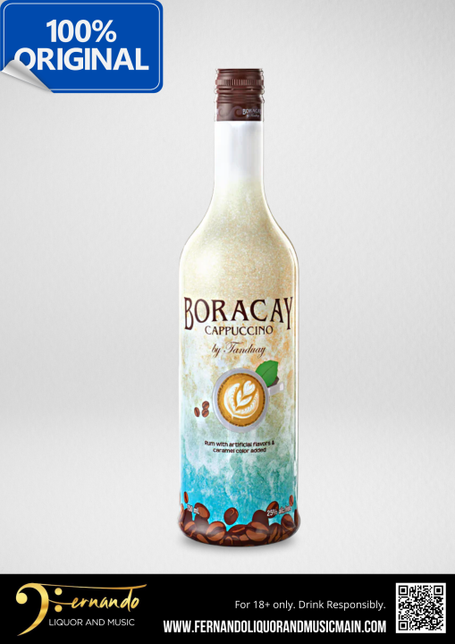 Boracay Rum Coconut Cappuccino Cocktail Mixer Flavored Beverage Lazada PH