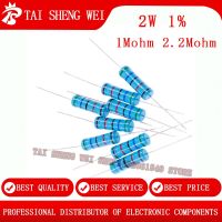 20pcs 2W Metal film resistor resistance 2W 1 1M ohm 1Mohm 2W 1 2.2M ohm 2.2Mohm