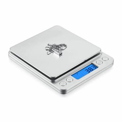 (เครื่องชั่ง 2 กิโล) Kitchen Scale Digital Scale เครื่องชั่งดิจิตอล ตาชั่งดิจิตอล ผิวหน้าสแตนเลส สวย หรูหรา