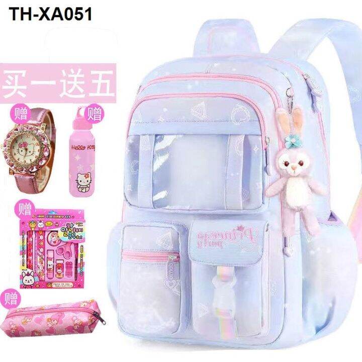 new-primary-school-students-schoolbags-for-grades-one-two-to-six-large-capacity-girls-cute-high-value-junior-high-backpacks