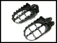 【COOL】 Gamers Arcade เหล็ก Dirt Bike Off-Road หมุดเท้า FOOTPEGS สำหรับ Kawasaki KLX 400 Suzuki RM 125 250 DRZ 400 DR-Z400