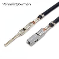 【DT】 hot  Auto 1.5MM Tyco Crimp Terminal Male Female Fci Elcetric Wire Connector Loose Pins Of With Cable 211cc2s1120 211cc2s1160p