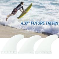 Future Tri Fin 4.37 Surfing Tri Fin Setกระดานโต้คลื่นครีบFCS Future Fin Thruster 3 แพ็ค