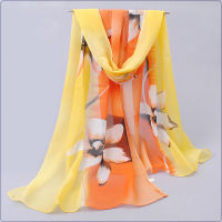 Fashion new ladies print long scarf shawl scarf GRAY22