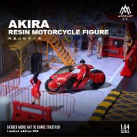 รถจักรยานยนต์เรซิน1:64 AKIRA เซ็ตหุ่นจำลองรุ่นลิมิเต็ดโมเดลรถจักรยานยนต์999อัลลอยหล่อแบบจำลองสูงสำหรับจัดแสดงและสะสม