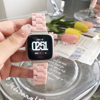 HotCandy สีเรซิ่นสำหรับ Fitbit Versa 4 3 Sense Macaron เปลี่ยนสายนาฬิกาข้อมือสมาร์ทนาฬิกาสำหรับ Fitbit Versa 2 1