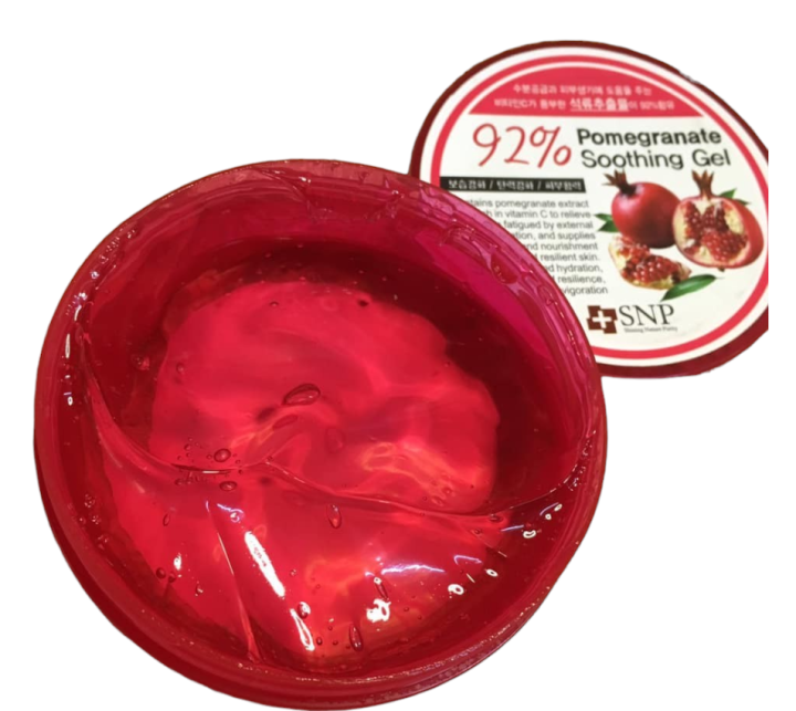 snp-pomegranate-soothing-gel-เจลบำรุงบำรุงผิวหน้าและผิวกาย-สารสกัดจากทับทิม-92-เกาหลี