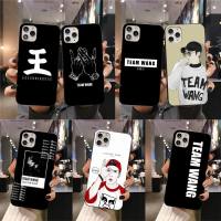 Team Wang GOT7 Phone Case For iphone 13 12 11 Pro Mini XS Max 8 7 Plus X SE 2020 XR cover